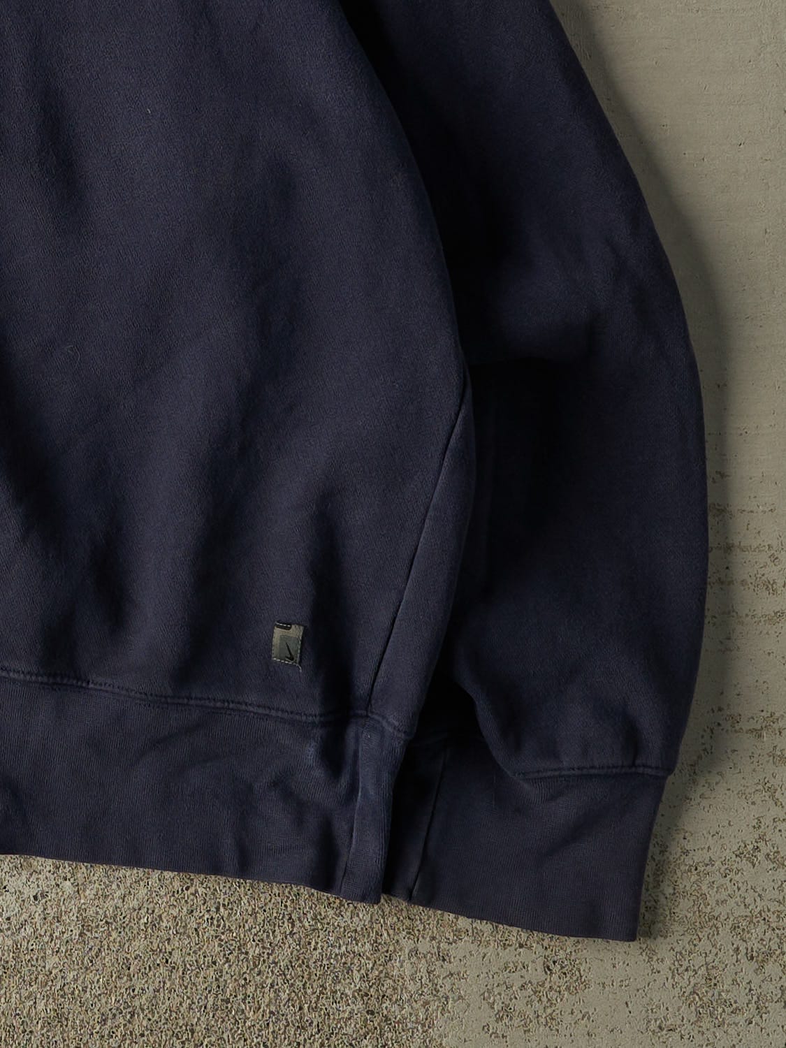 Vintage Y2K Navy Blue Nike Blank Crewneck (L/XL)