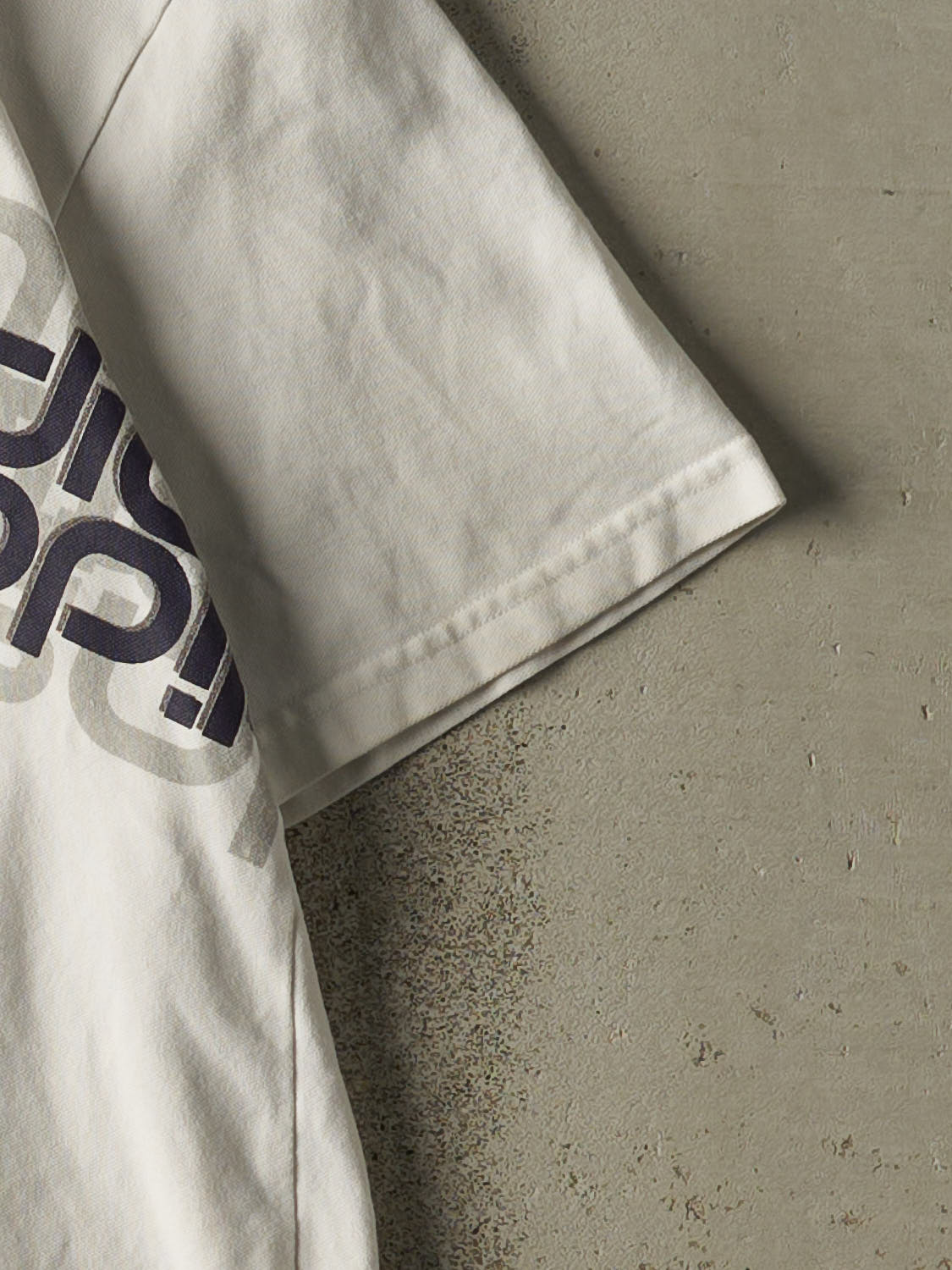 Vintage Y2K White Adidas Embroidered Quarter Button Tee (XS/S)