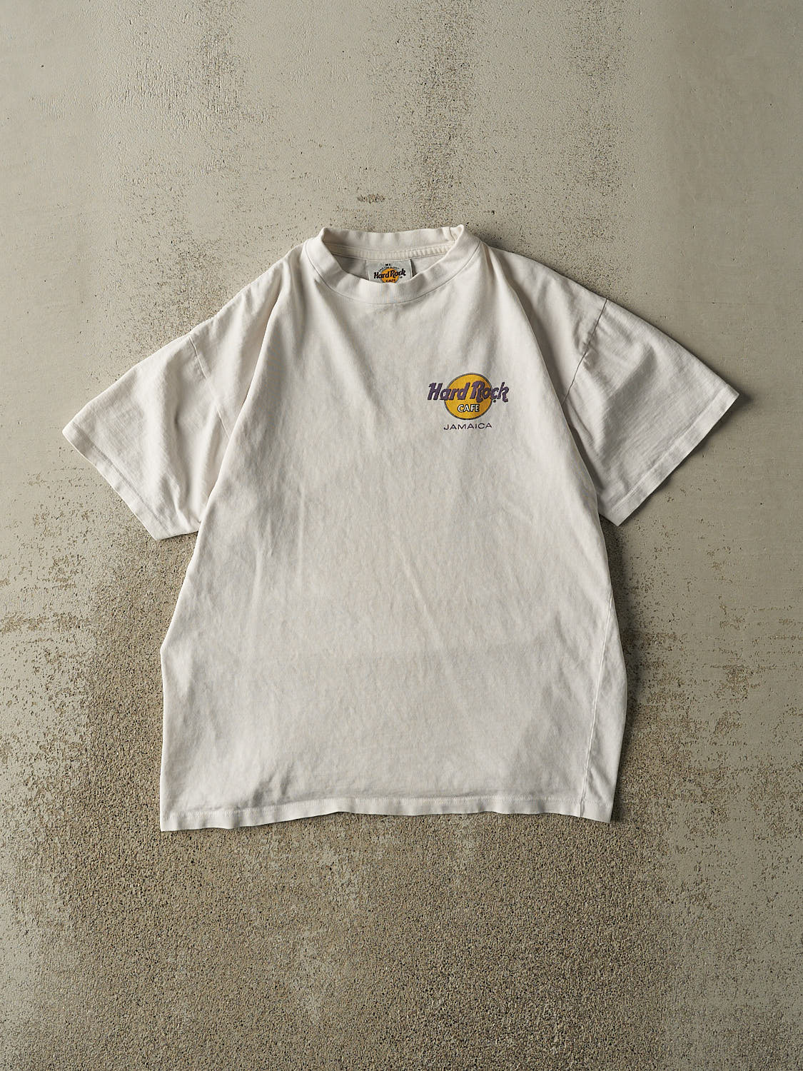 Vintage 90s White Hard Rock Cafe Jamaica Tee (M)