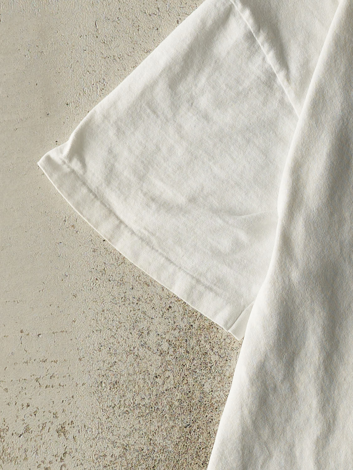 Vintage 90s White Down East Outfitters Single Stitch Tee (L/XL)