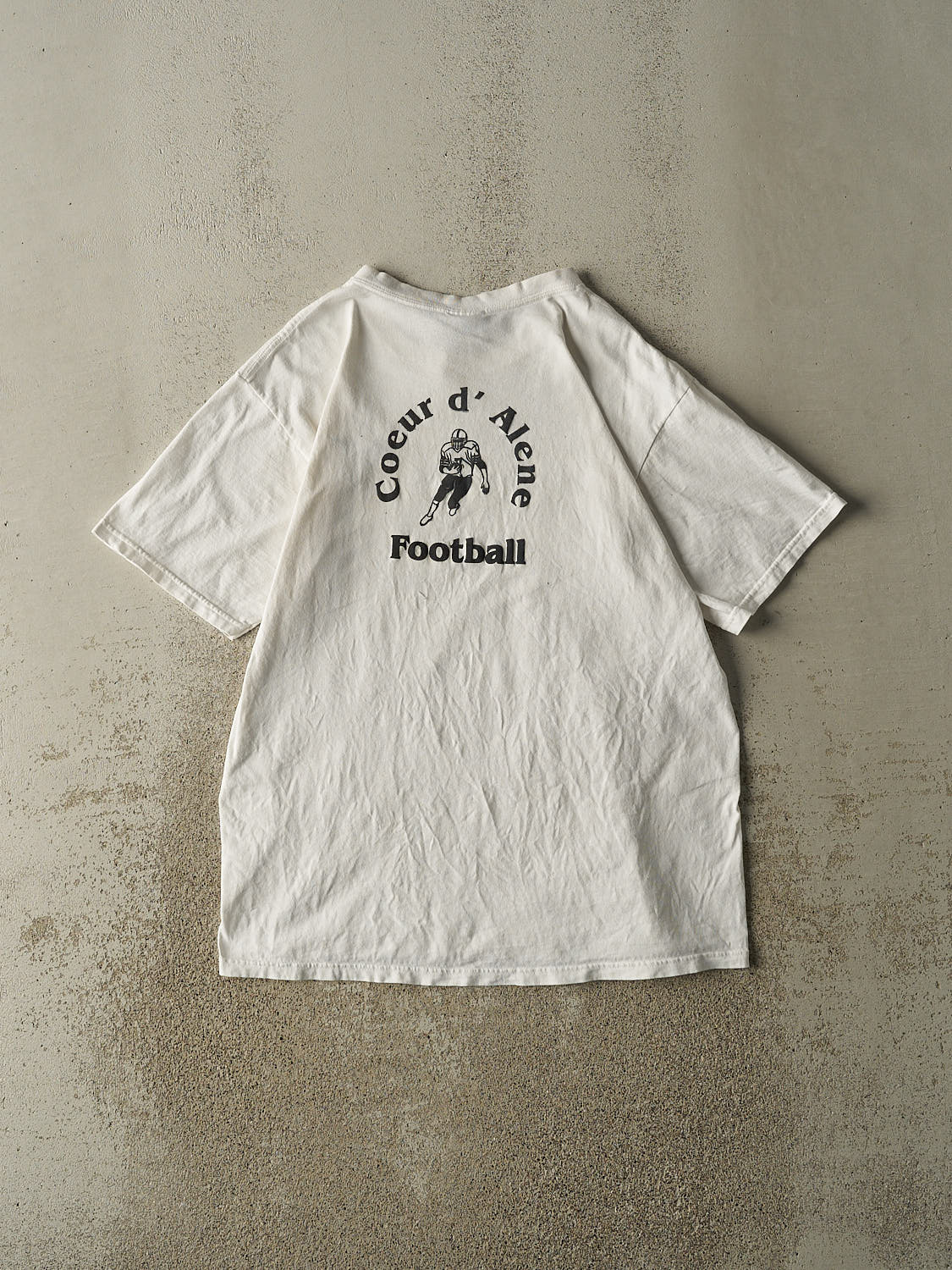 Vintage 90s White Reebok Embroidered Tee (L/XL)