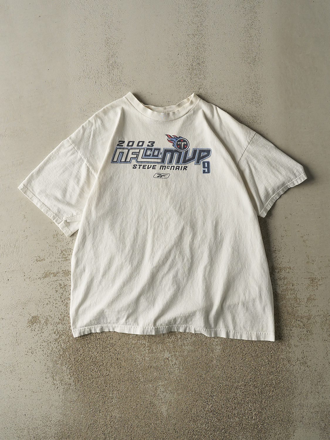 Vintage 03' White Tennessee Titans Tee (L)