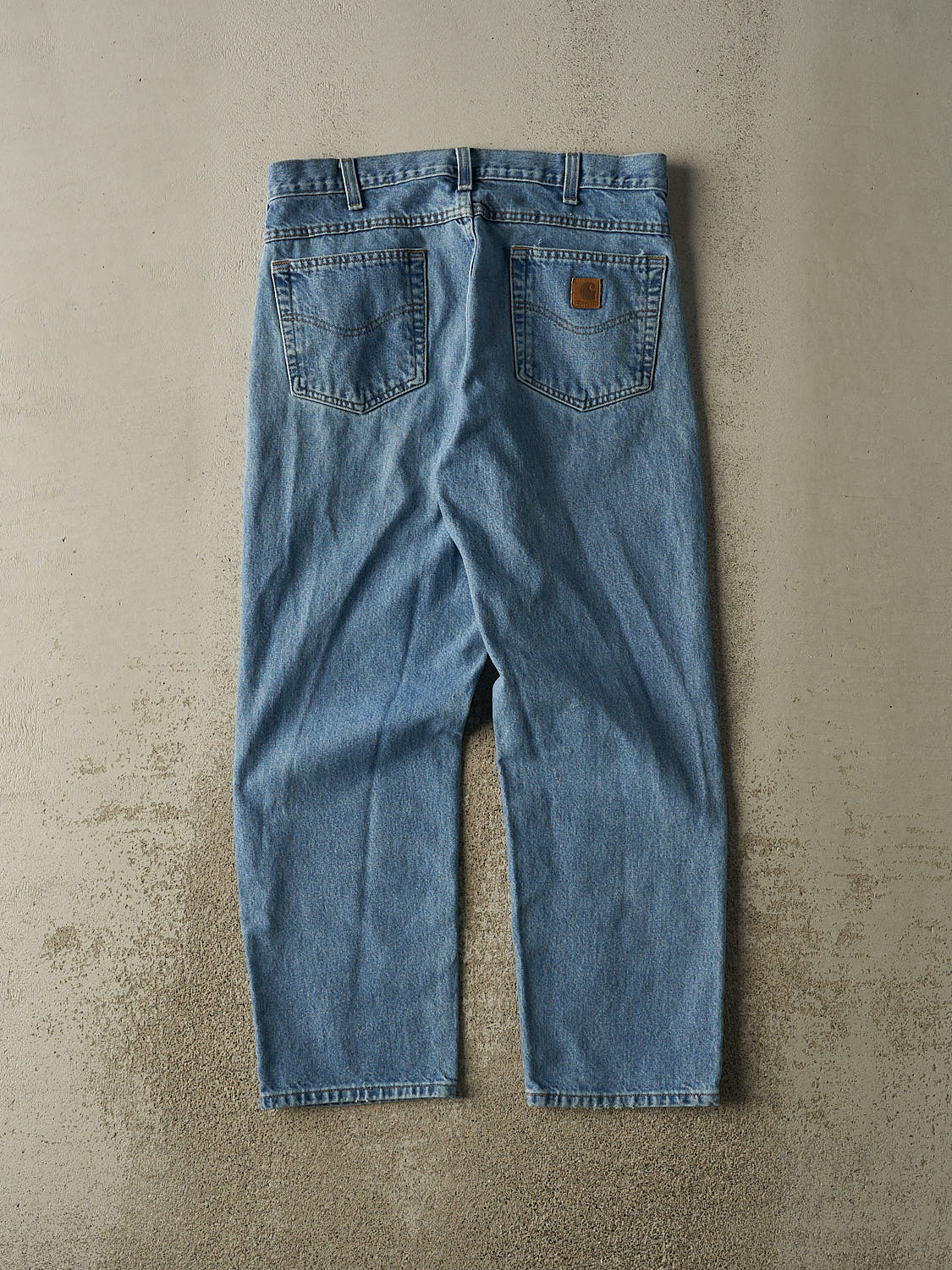 Vintage 90s Mid Wash Carhartt Jeans (33x29.5)