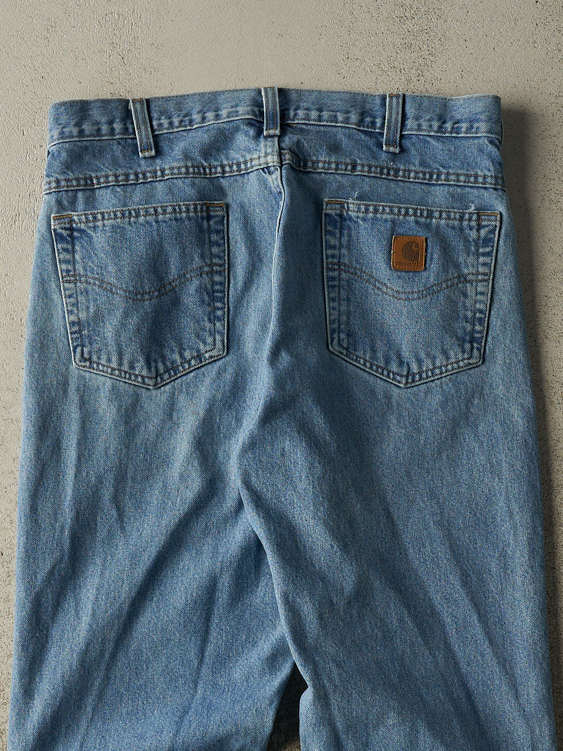 Vintage 90s Mid Wash Carhartt Jeans (33x29.5)
