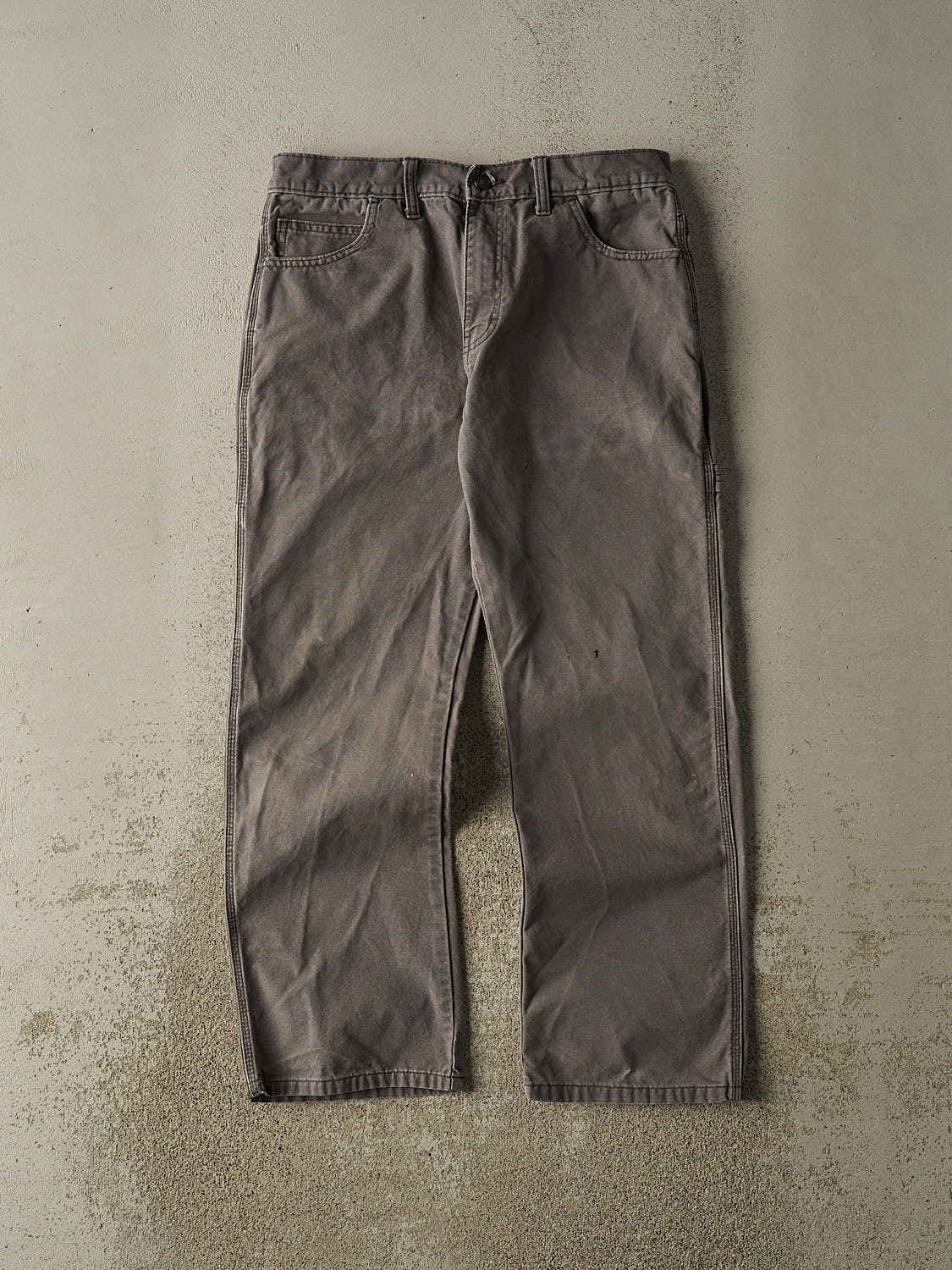 Vintage Y2K Grey Dickies Carpenter Pants (32x29.5)