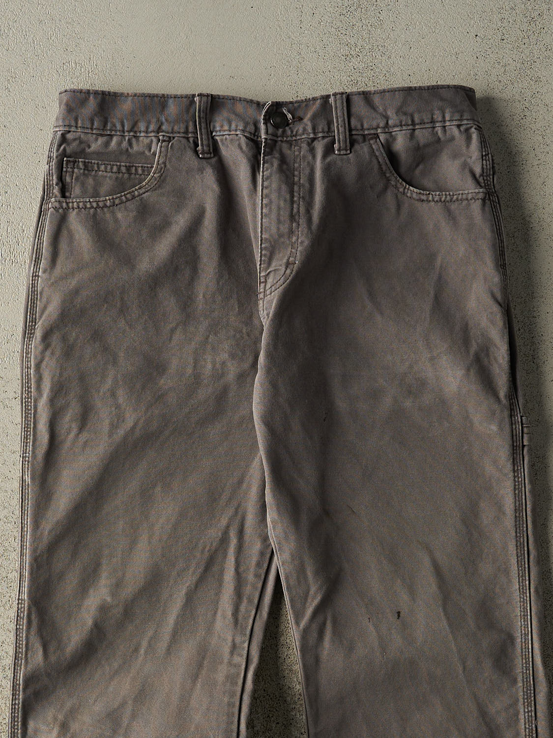 Vintage Y2K Grey Dickies Carpenter Pants (32x29.5)