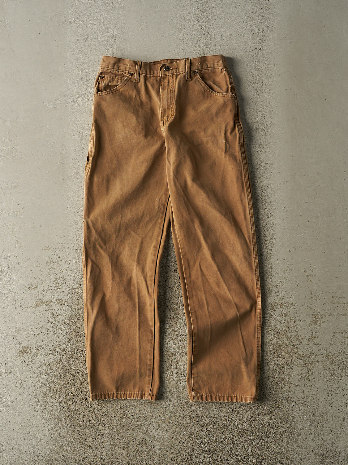 Vintage 90s Camel Dickies Carpenter Pants (29x30.5)