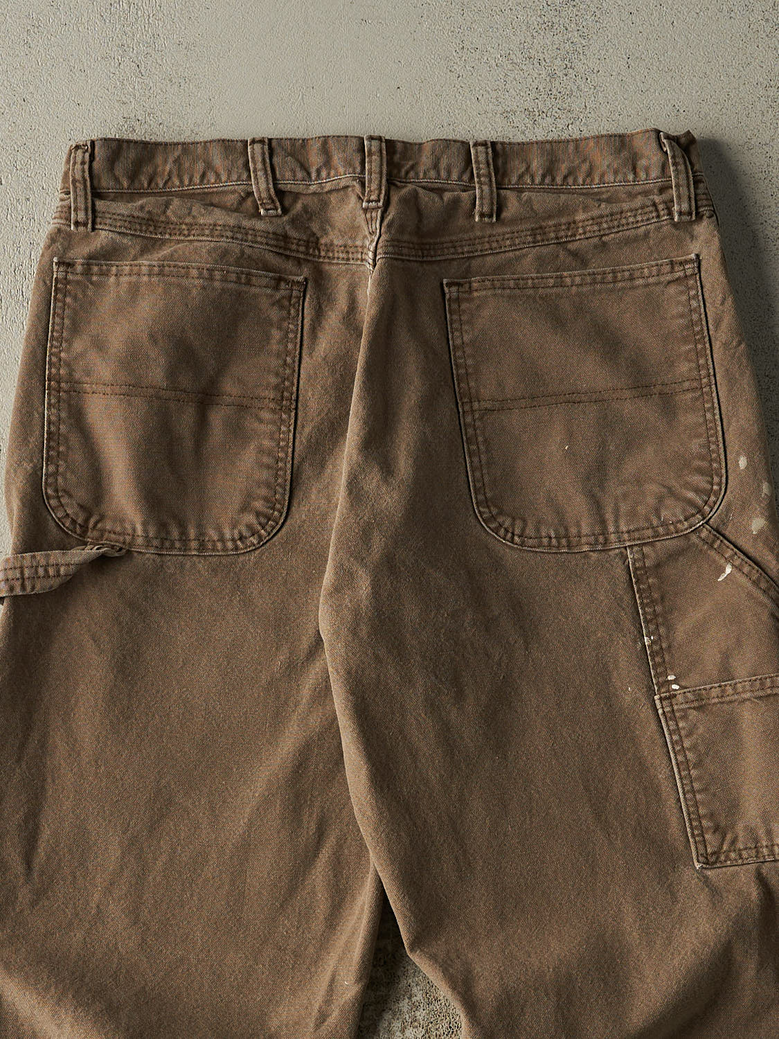 Vintage 90s Brown Rustler Carpenter Pants (33x30.5)