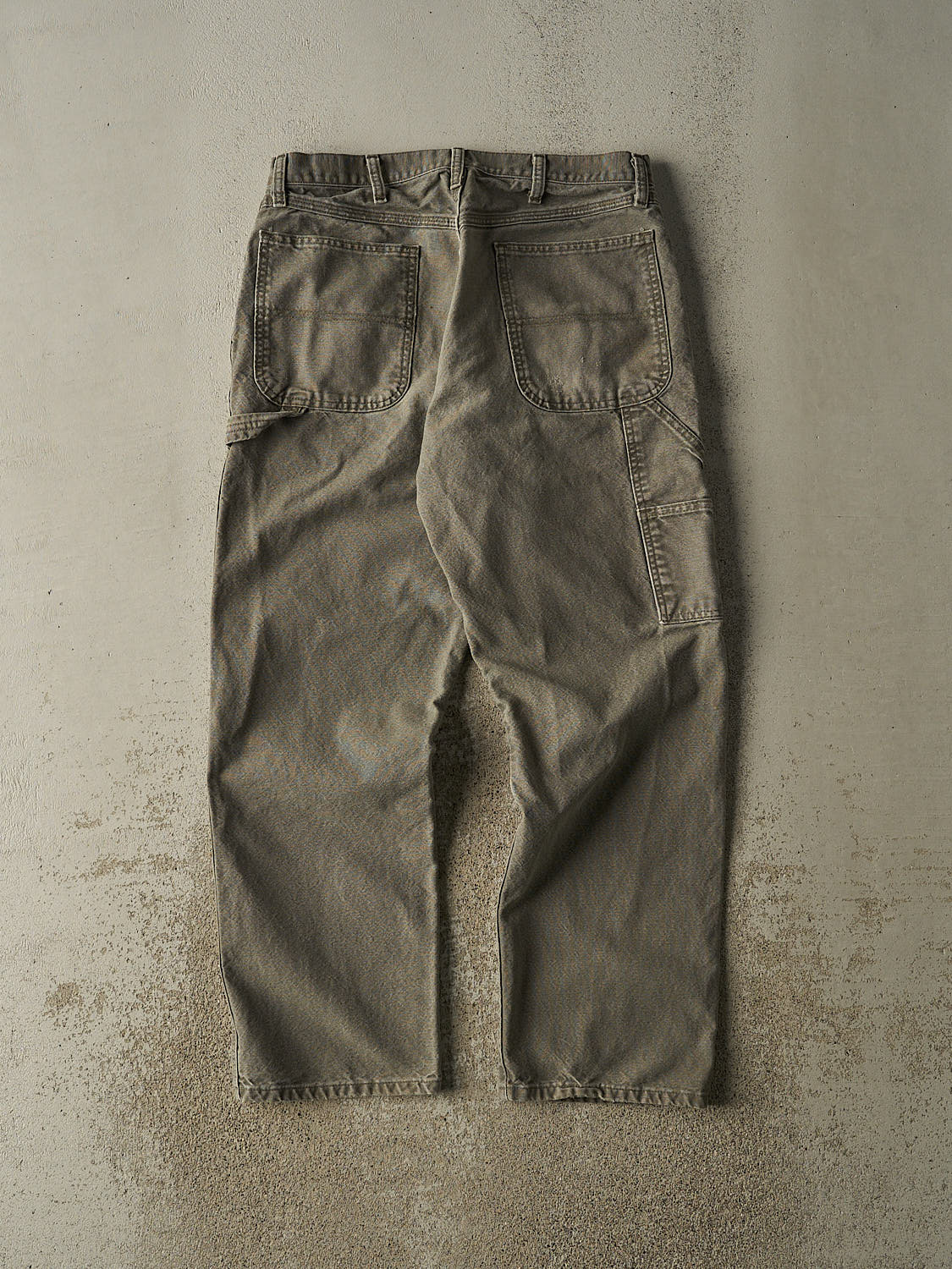Vintage 90s Green Rustler Carpenter Pants (33x30)