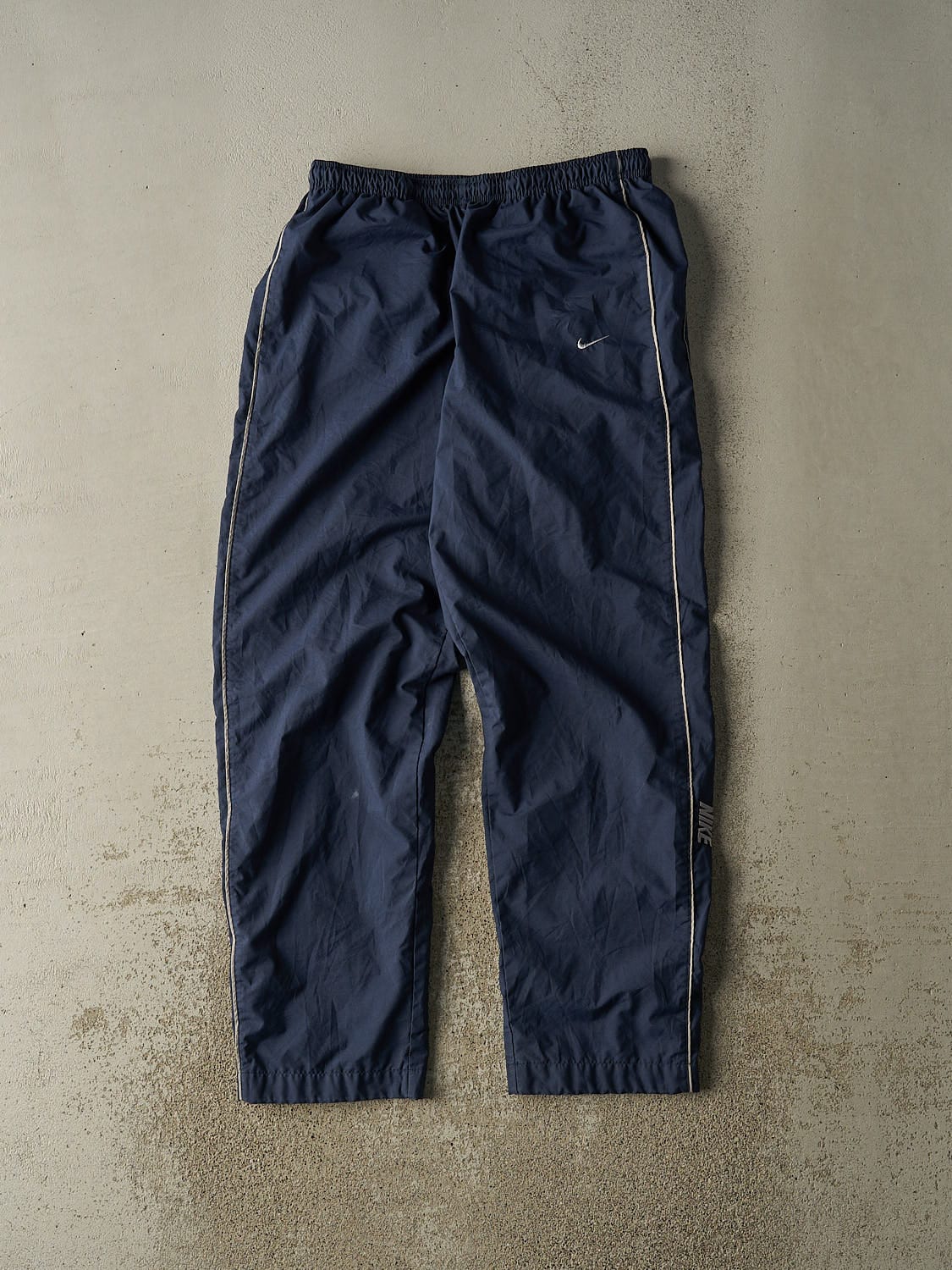 Vintage Y2K Navy Blue Nike Track Pants (30x31)