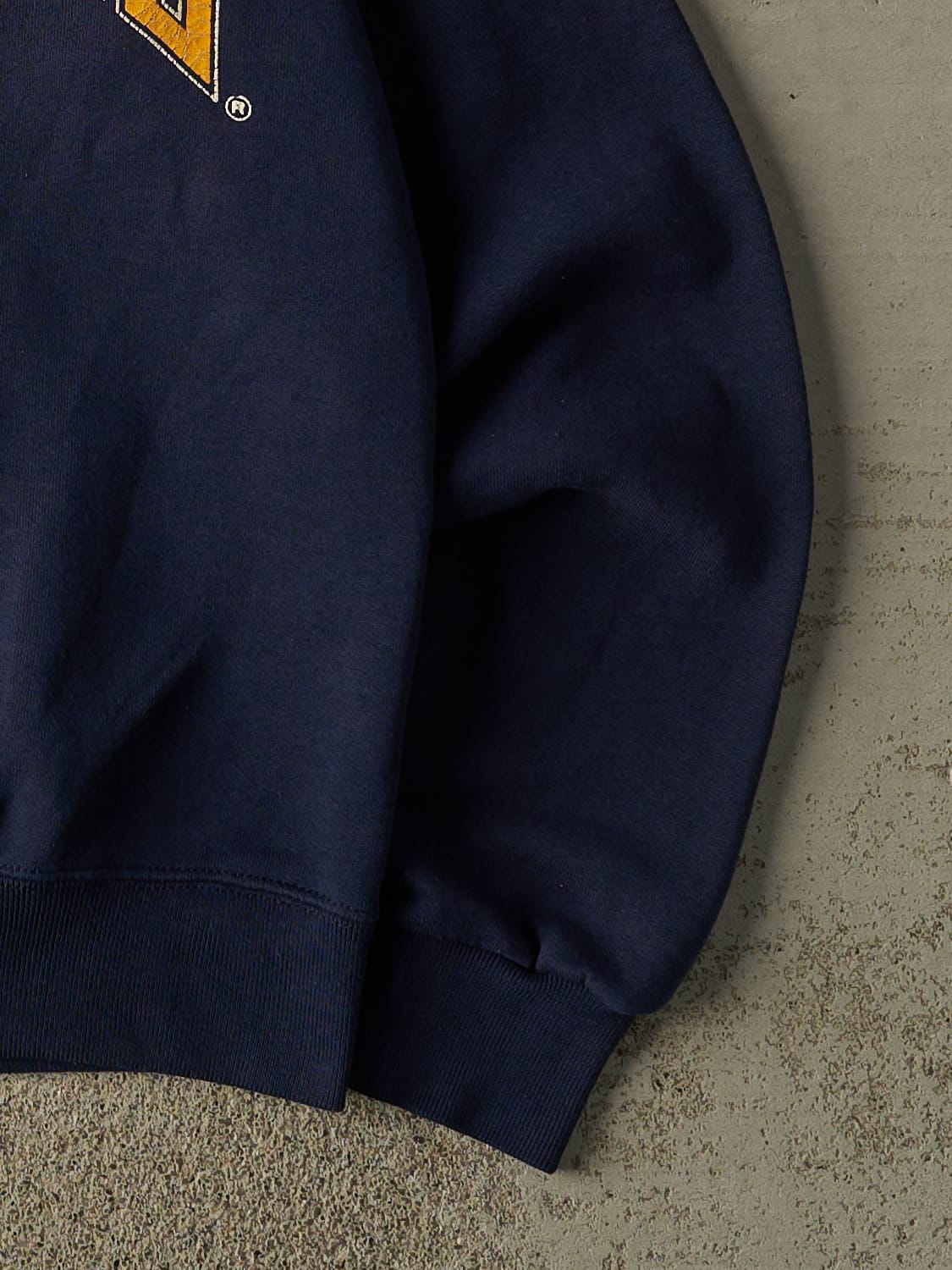 Vintage 80s Navy Blue University of Notre Dame Crewneck (S/M)