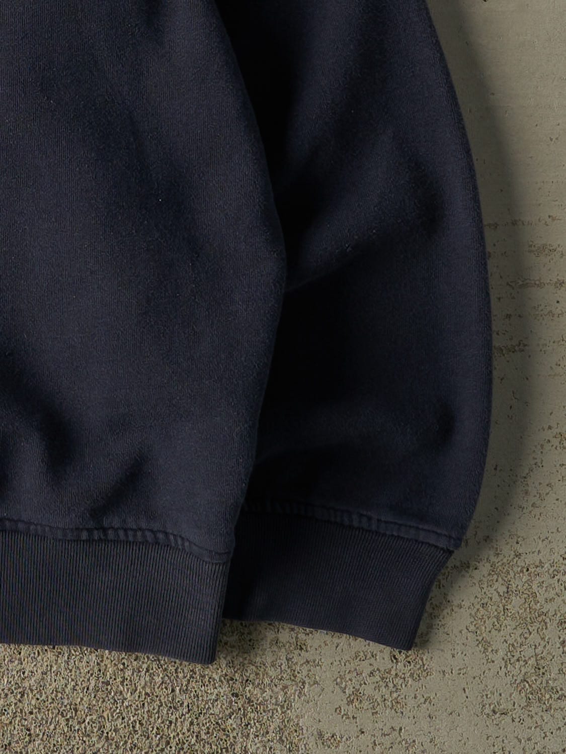 Vintage 90s Navy Blue Tommy Hilfiger Embroidered Crewneck (XL)