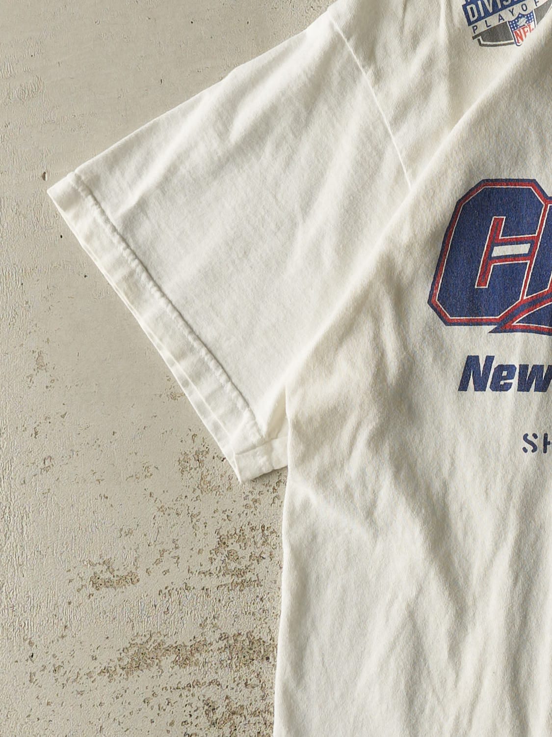 Vintage 09' White New York Giants NFC Champions Tee (XL)