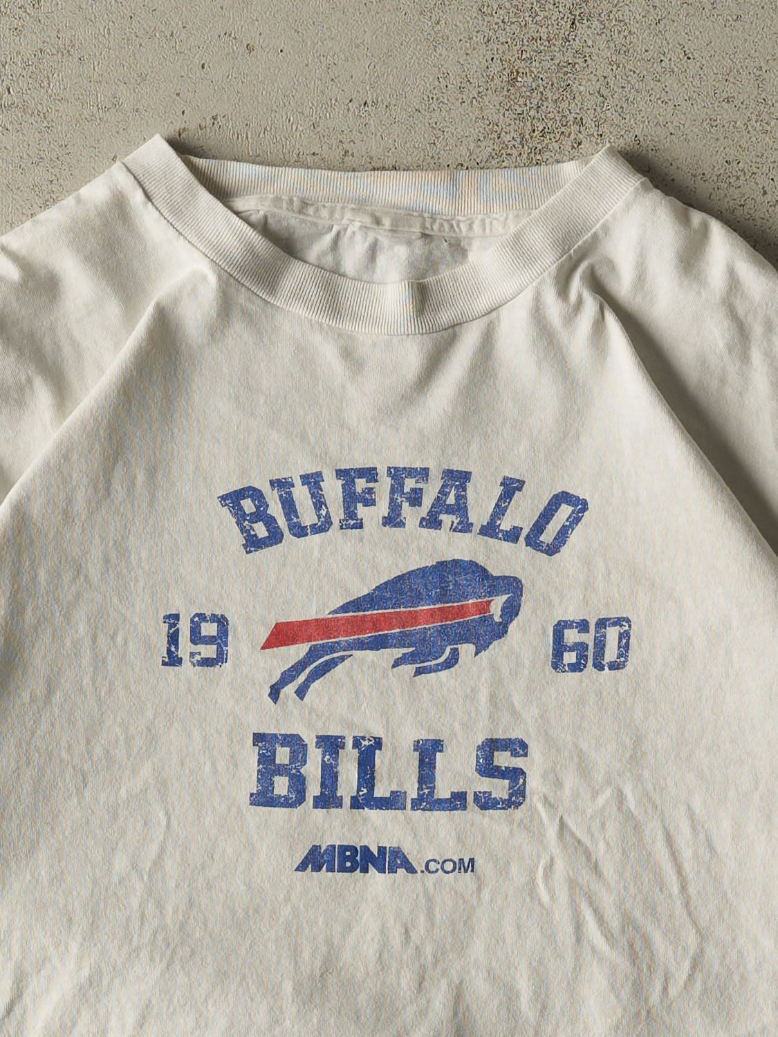 Vintage 90s White Buffalo Bills  Long Sleeve (M/L)