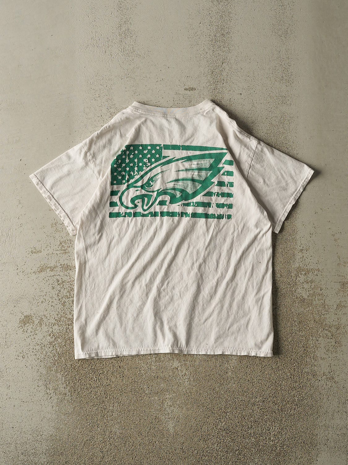 Vintage 90s White Philadelphia Eagles Tee (M)