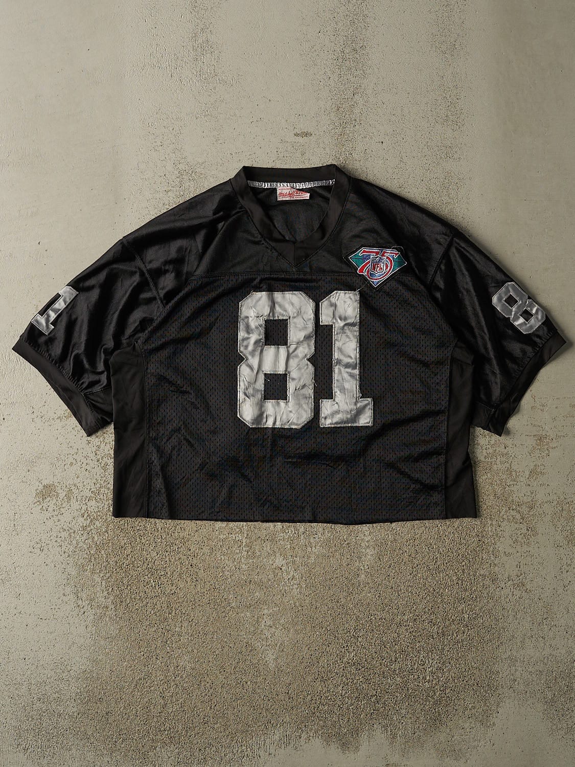 Vintage 94' Black Oakland Raiders #81 T. Brown Jersey (S/M)