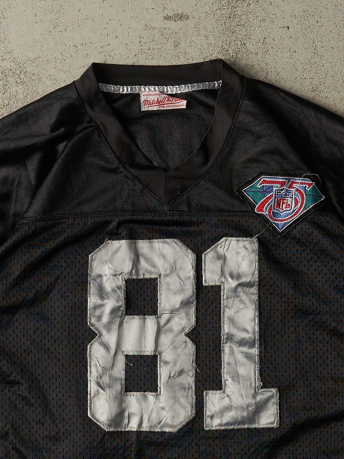 Vintage 94' Black Oakland Raiders #81 T. Brown Jersey (S/M)