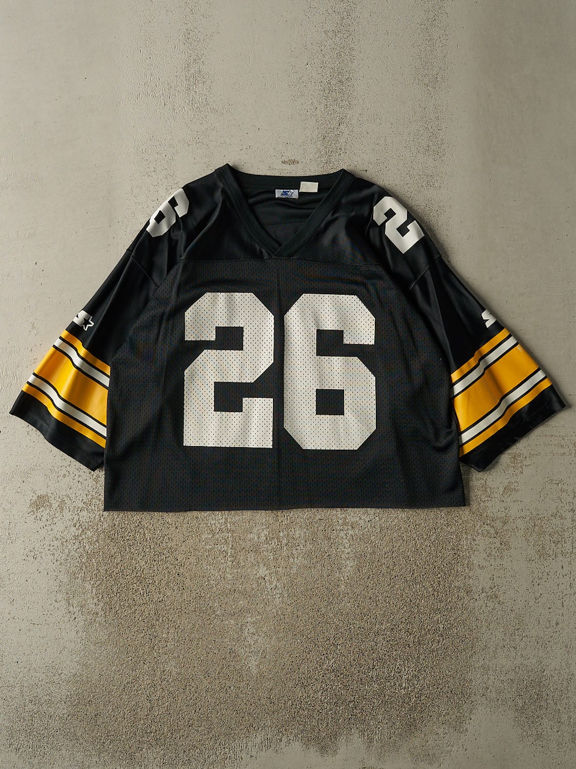 Vintage 90s Black Pittsburgh Steelers #26 Woodson Jersey (L)