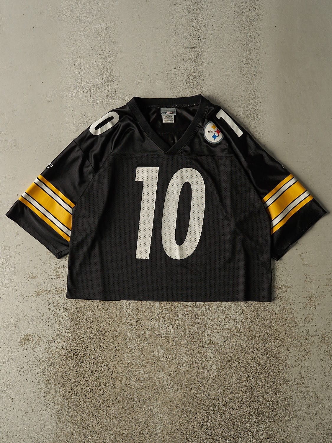 Vintage Y2K Black Pittsburgh Steelers #10 Stewart Jersey (L)