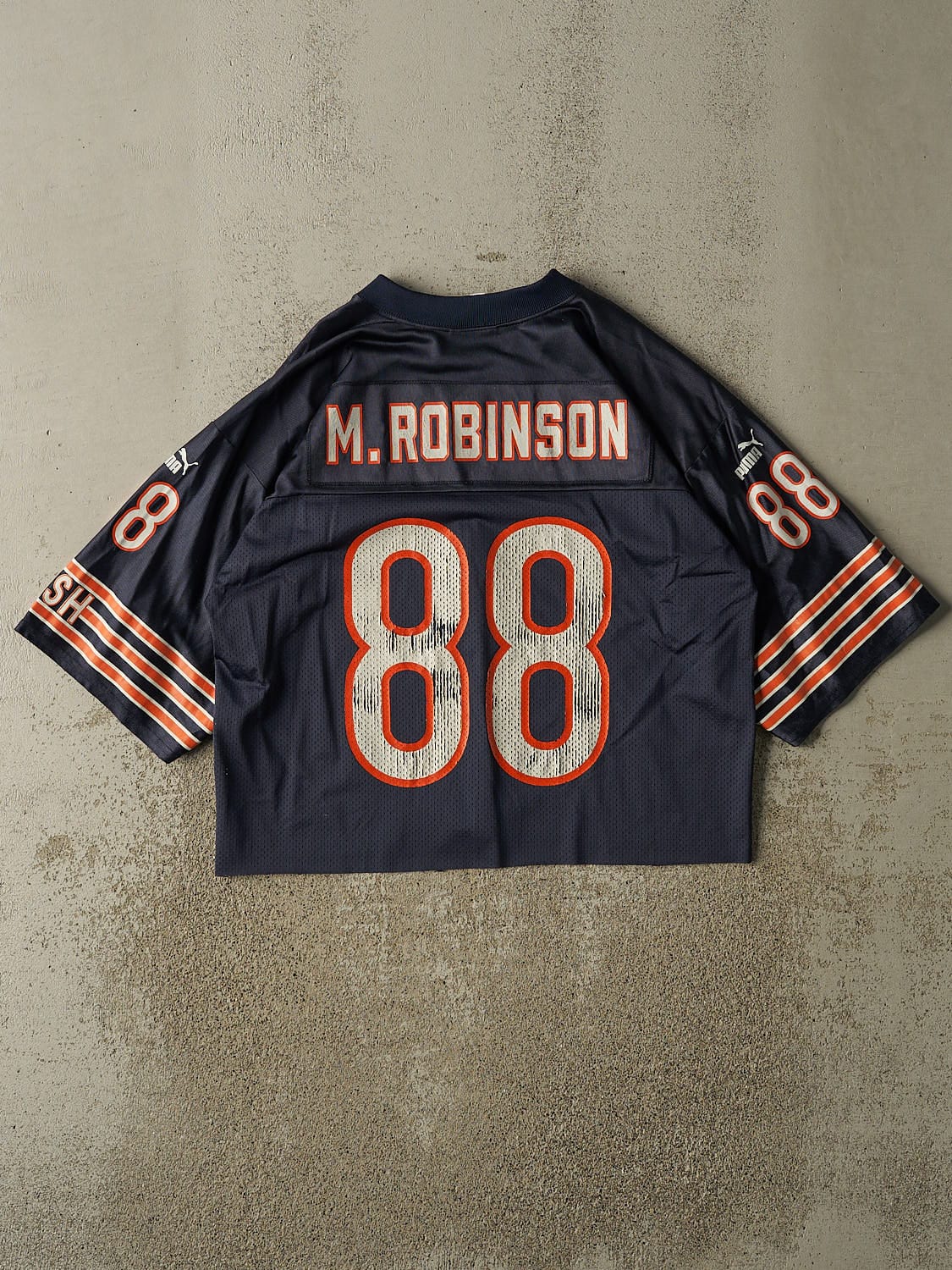 Vintage 90s Navy Blue Chicago Bears #88 M. Robinson Jersey (M)