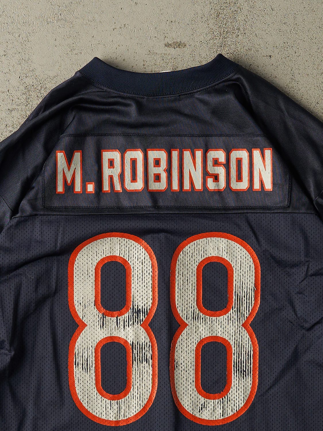 Vintage 90s Navy Blue Chicago Bears #88 M. Robinson Jersey (M)