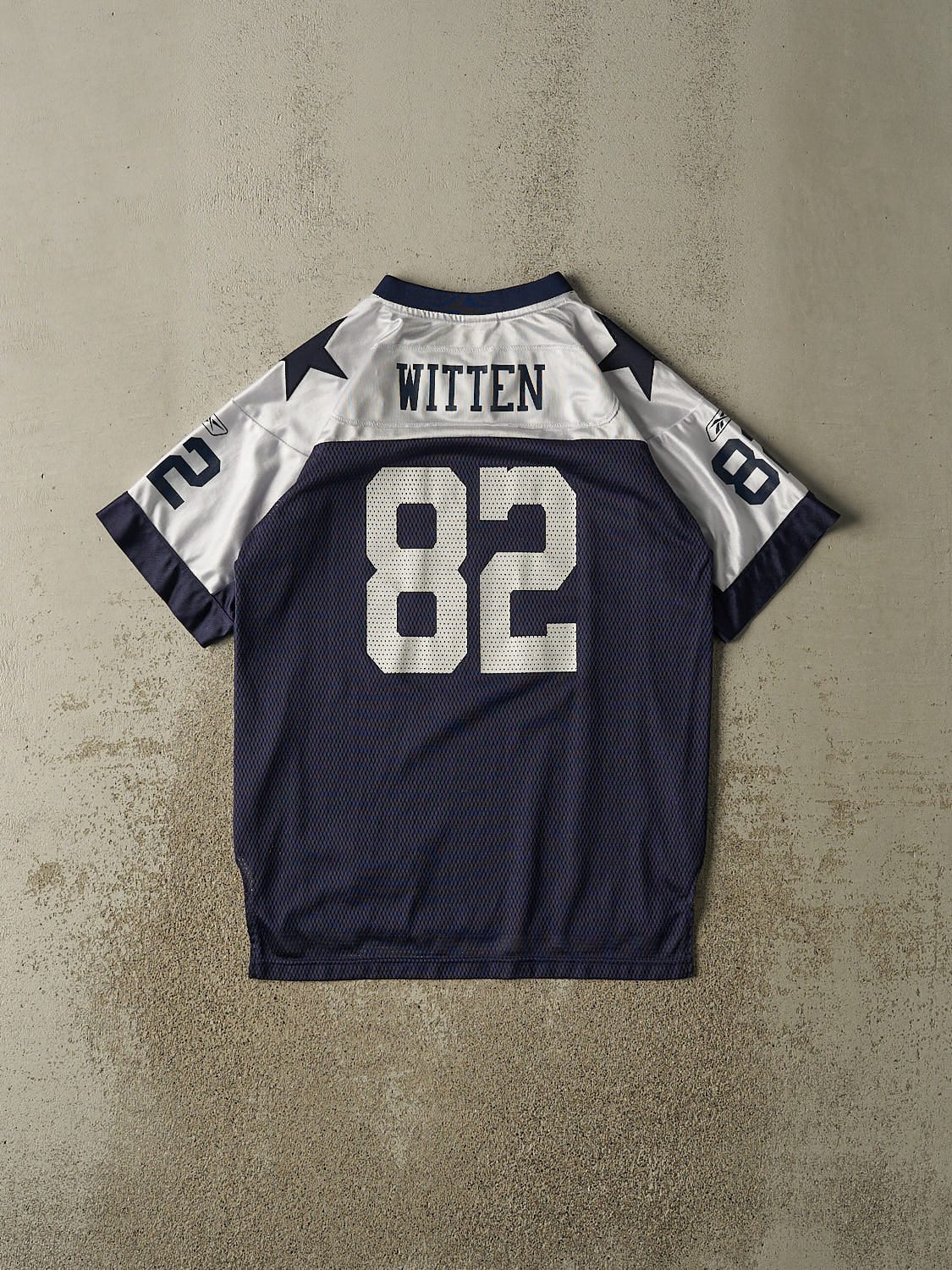 Vintage Y2K Navy Blue Dallas Cowboys #82 Jason Witten Jersey (M/L)
