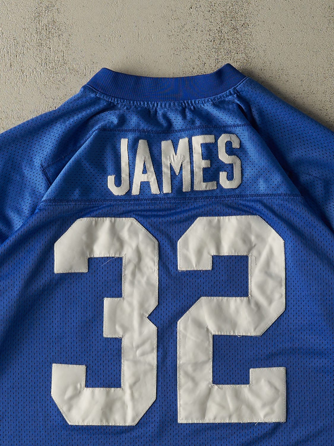 Vintage Y2K Blue Indianapolis Colts #32 James Jersey (XL/XXL)