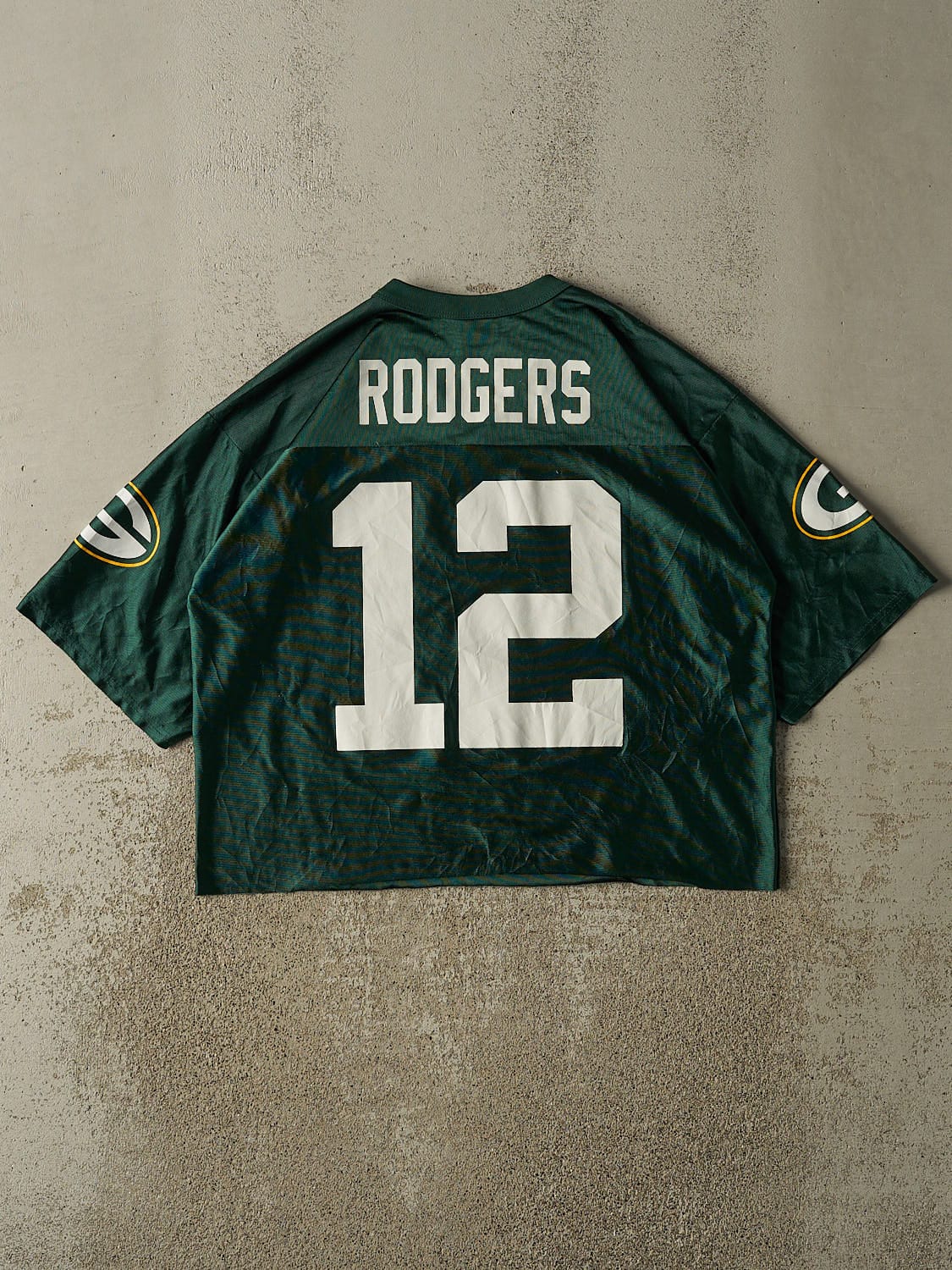 Vintage Y2K Green Green Bay Packers #12 Aaron Rodgers Jersey (S/M)