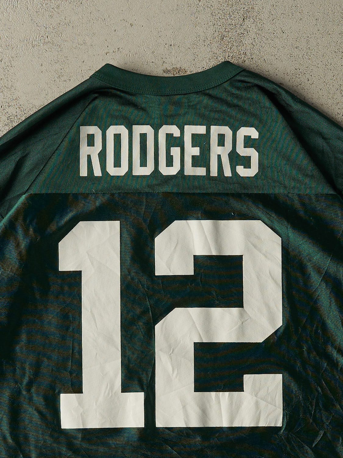 Vintage Y2K Green Green Bay Packers #12 Aaron Rodgers Jersey (S/M)