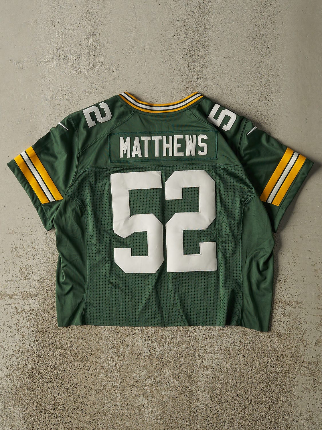 Vintage Y2K Green Green Bay Packers #52 Matthews Jersey (S)