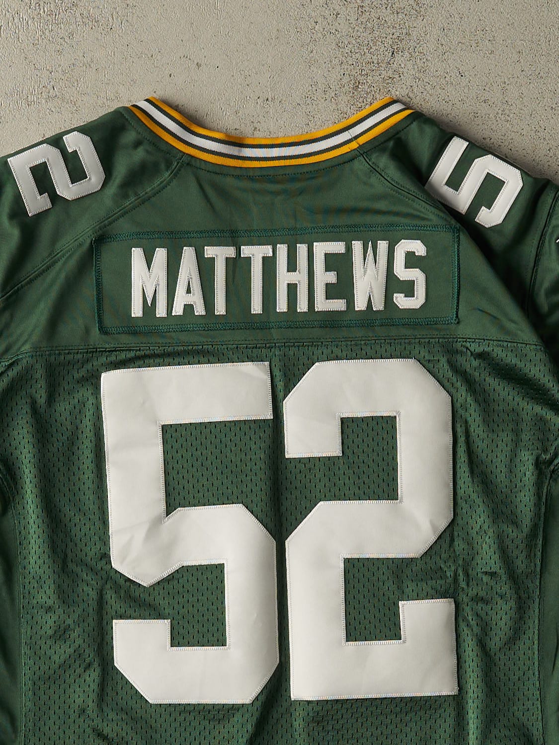 Vintage Y2K Green Green Bay Packers #52 Matthews Jersey (S)