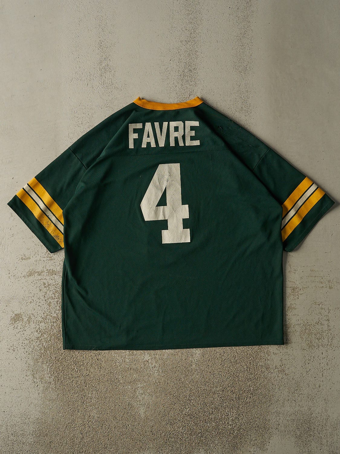 Vintage 90s Green Green Bay Packers #4 Brett Favre Jersey (XXL/XXXL)