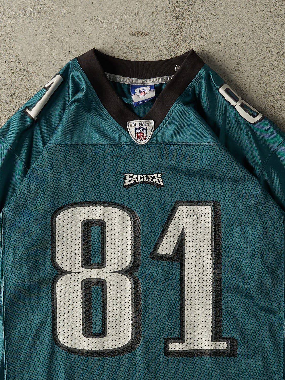 Vintage Y2K Teal Philadelphia Eagles #81 Terrell Owens Jersey (S/M)