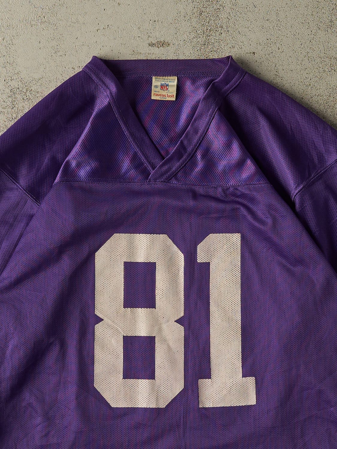 Vintage 90s Purple Minnesota Vikings #81  Anthony Carter Jersey (XXL)