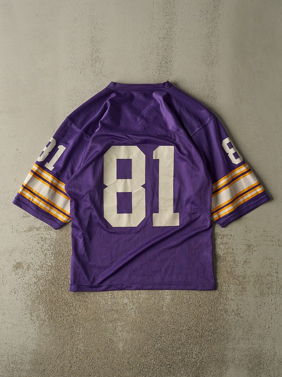 Vintage 90s Purple Minnesota Vikings #81  Anthony Carter Jersey (XXL)