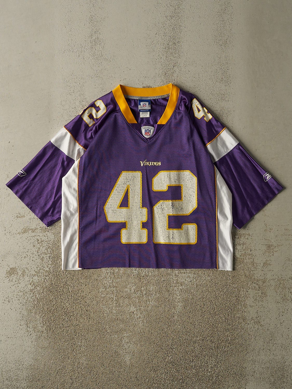 Vintage Y2K Purple Minnesota Vikings #42 Darren Sharper Jersey (M)