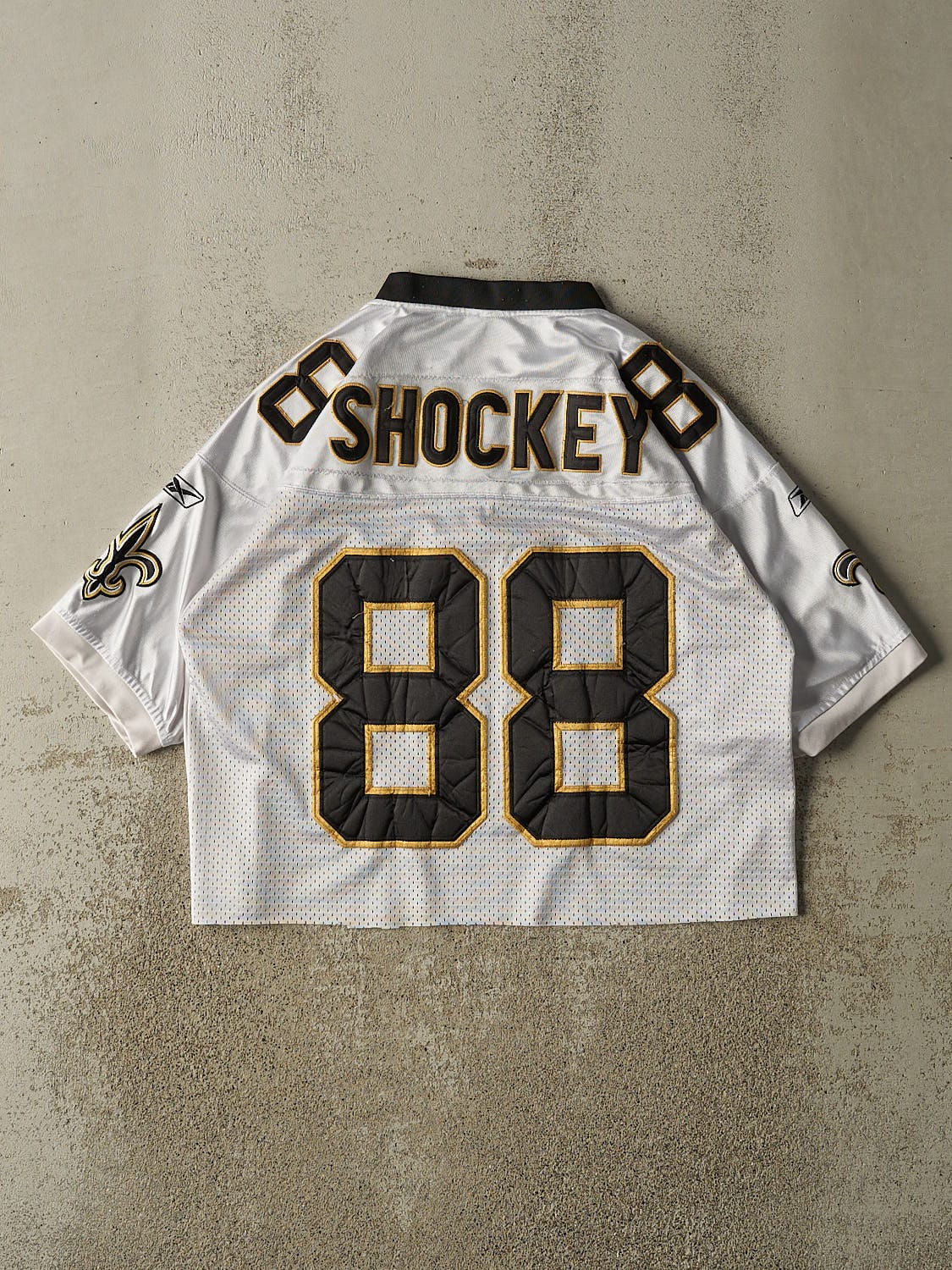 Vintage Y2K White New Orleans Saints #88 Shockey Jersey (S/M)