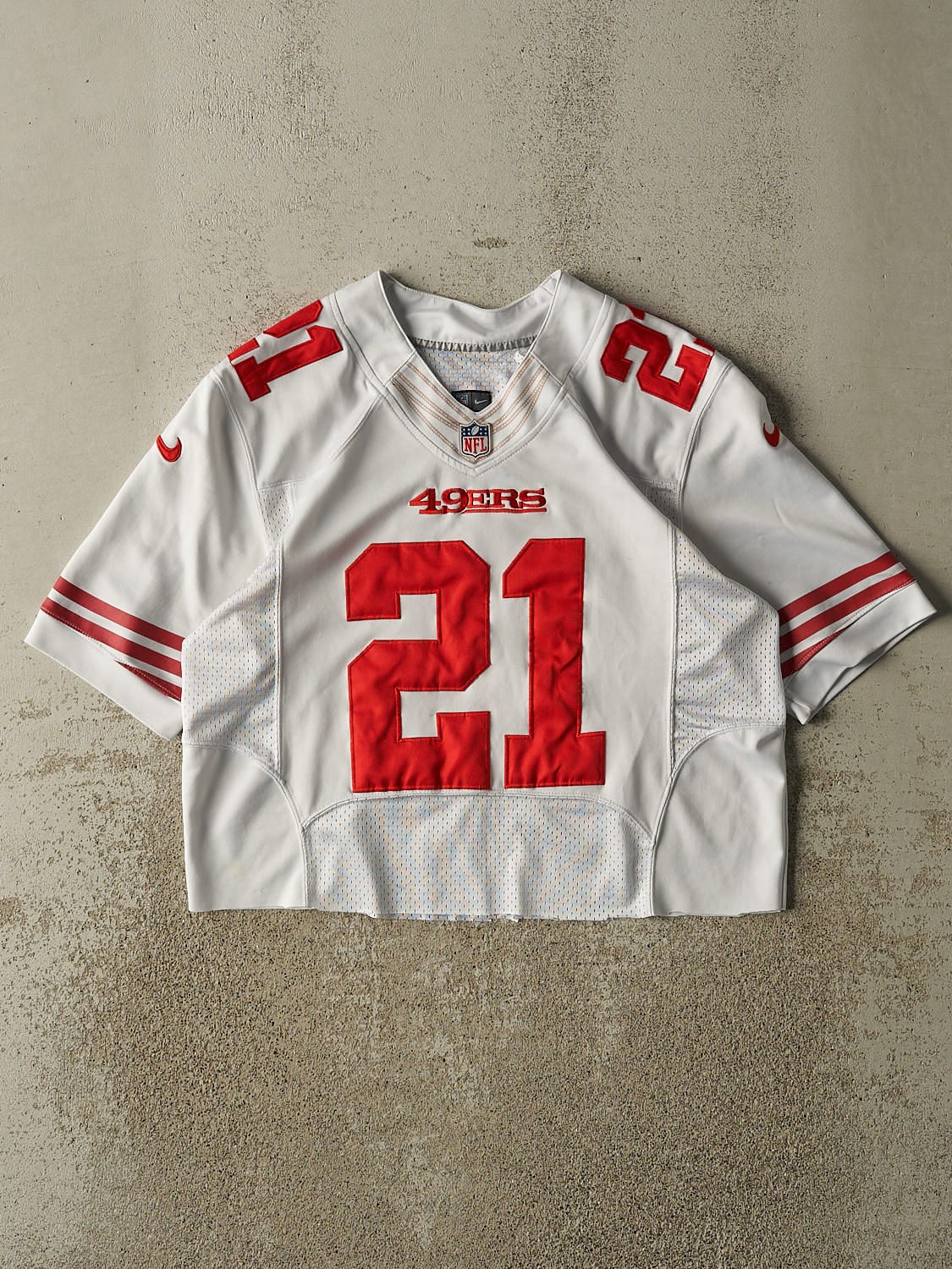 Vintage Y2K White San Francisco 49ers #21 Gore Jersey (S)
