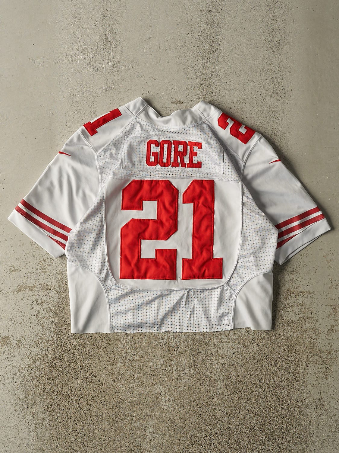 Vintage Y2K White San Francisco 49ers #21 Gore Jersey (S)