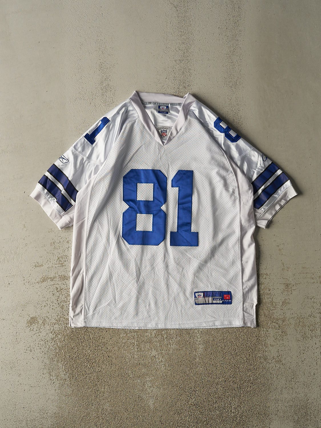 Vintage Y2K White Dallas Cowboys #81 Terrell Owens Jersey (XXL)