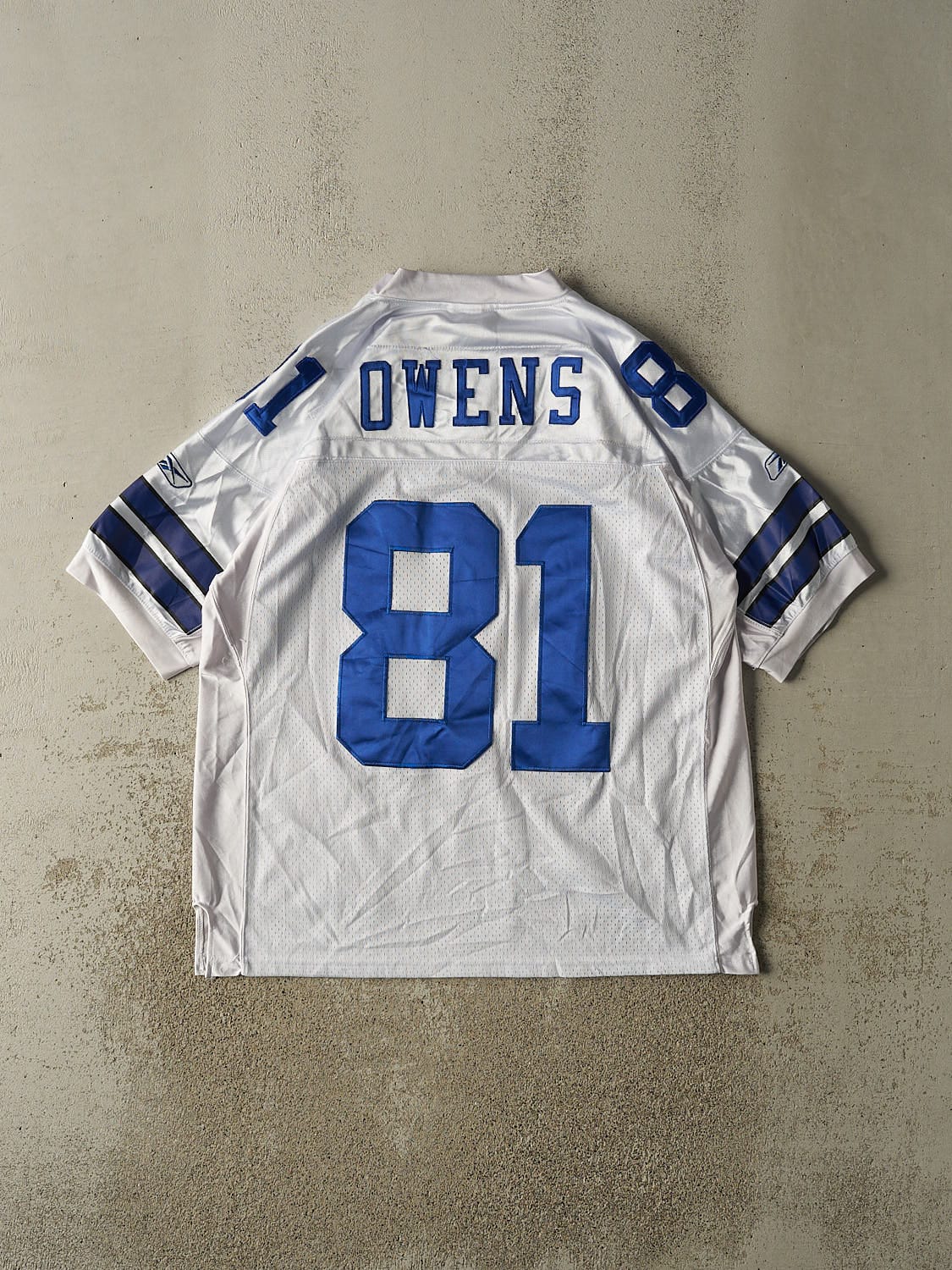 Vintage Y2K White Dallas Cowboys #81 Terrell Owens Jersey (XXL)