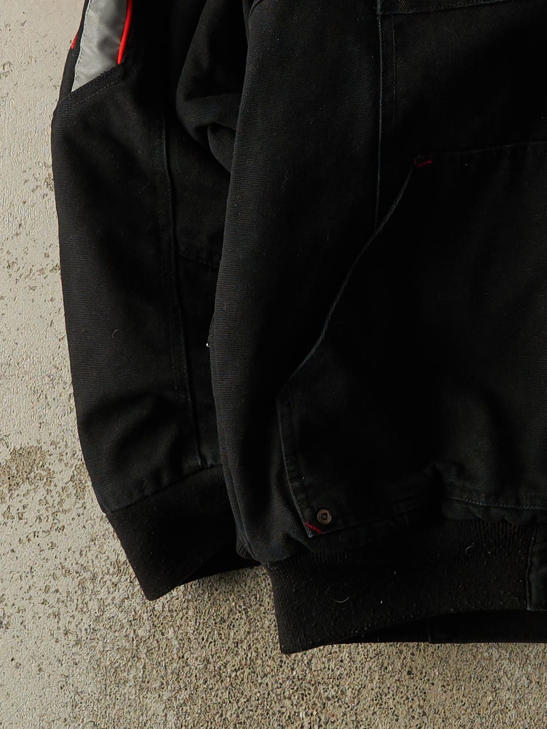 Vintage Y2K Black Snap-On Workwear Jacket (M/L)