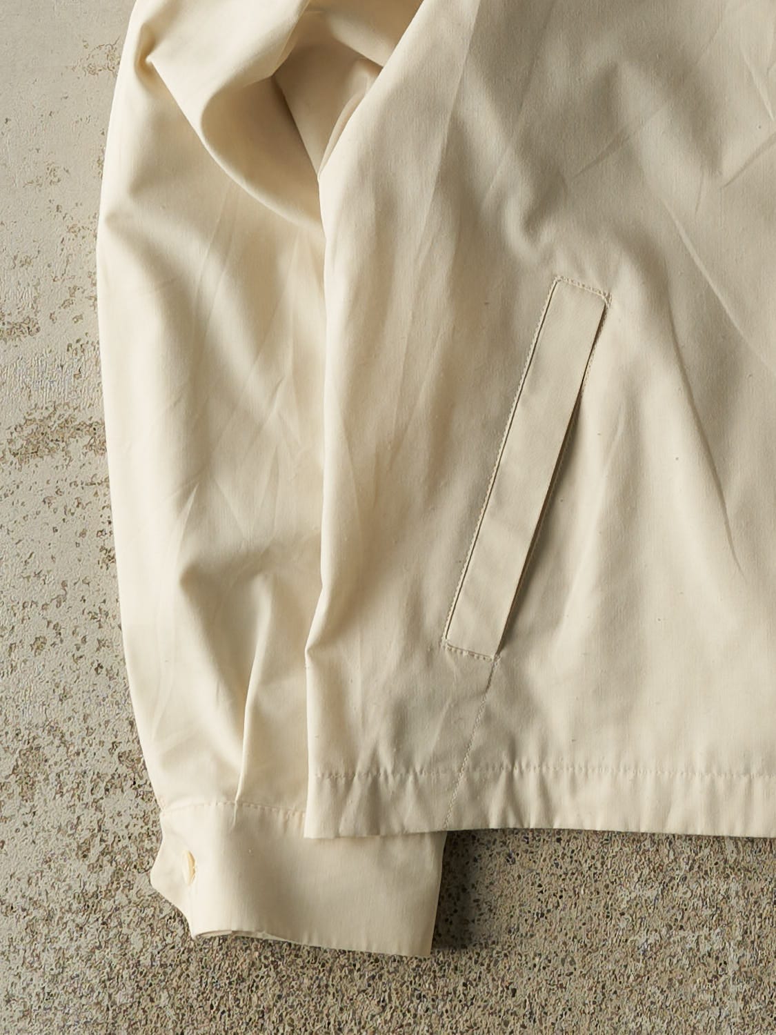 Vintage 80s Beige Harrington Jacket (S/M)