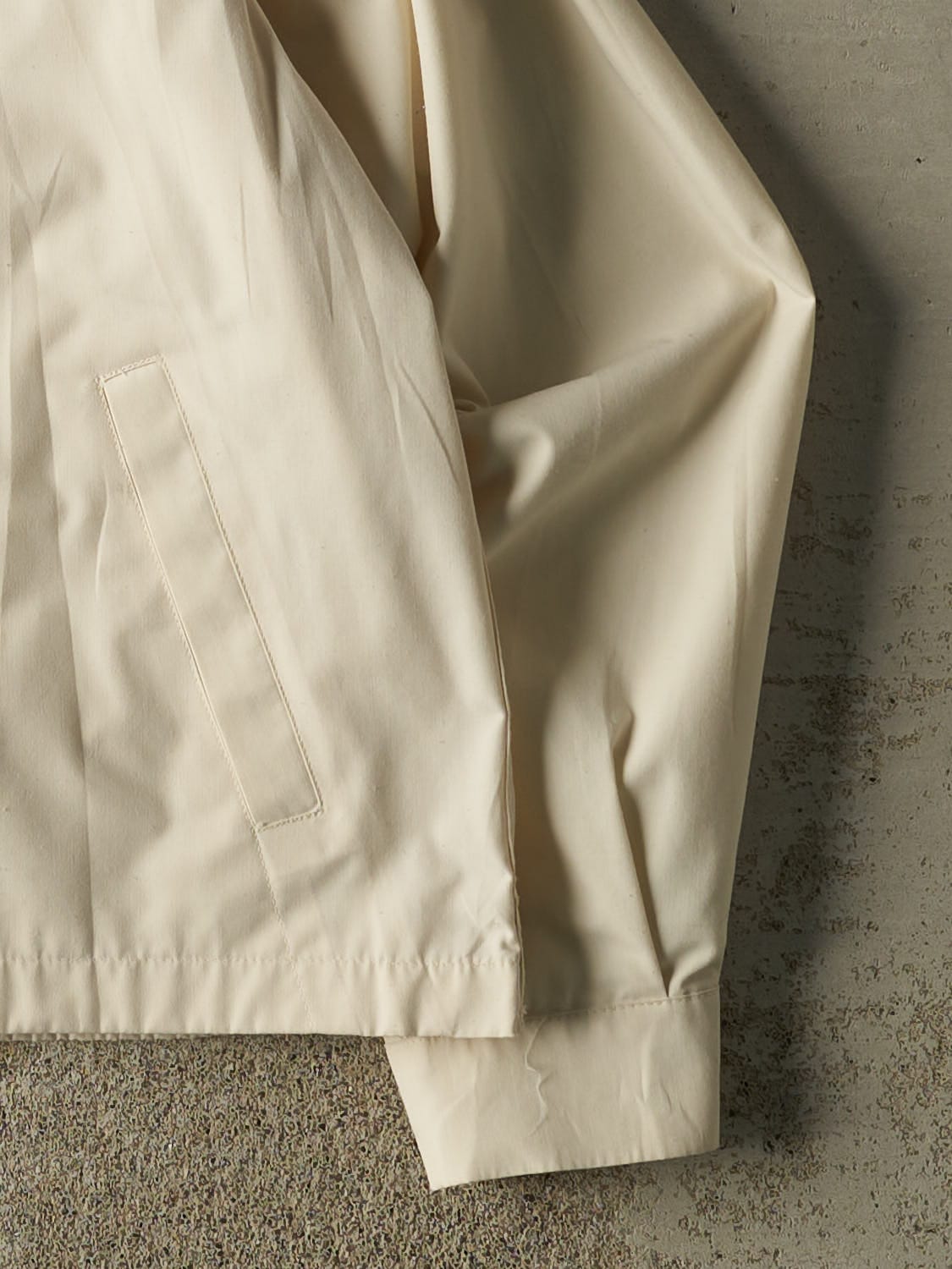 Vintage 80s Beige Harrington Jacket (S/M)