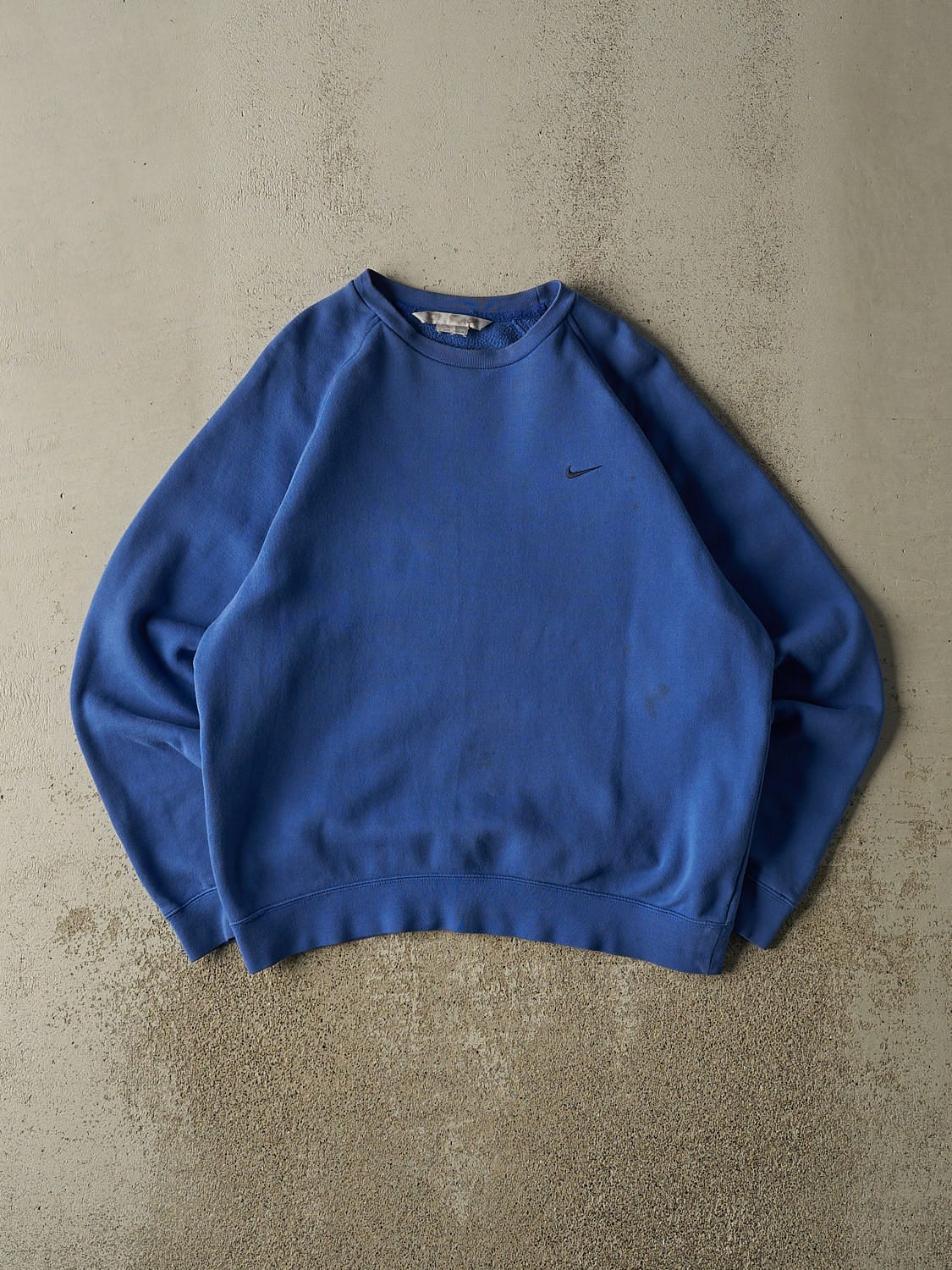 Vintage Y2K Blue Nike Embroidered Crewneck (M)