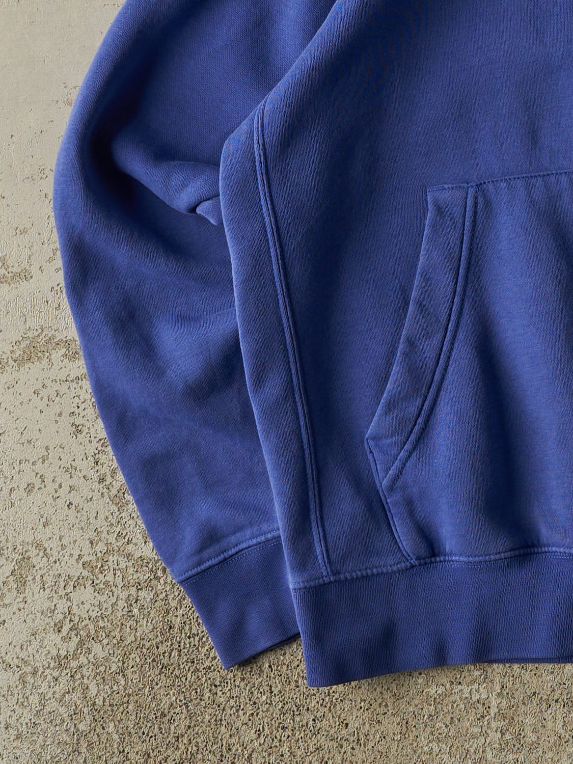 Vintage Y2K Blue Nike Embroidered Hoodie (S/M)