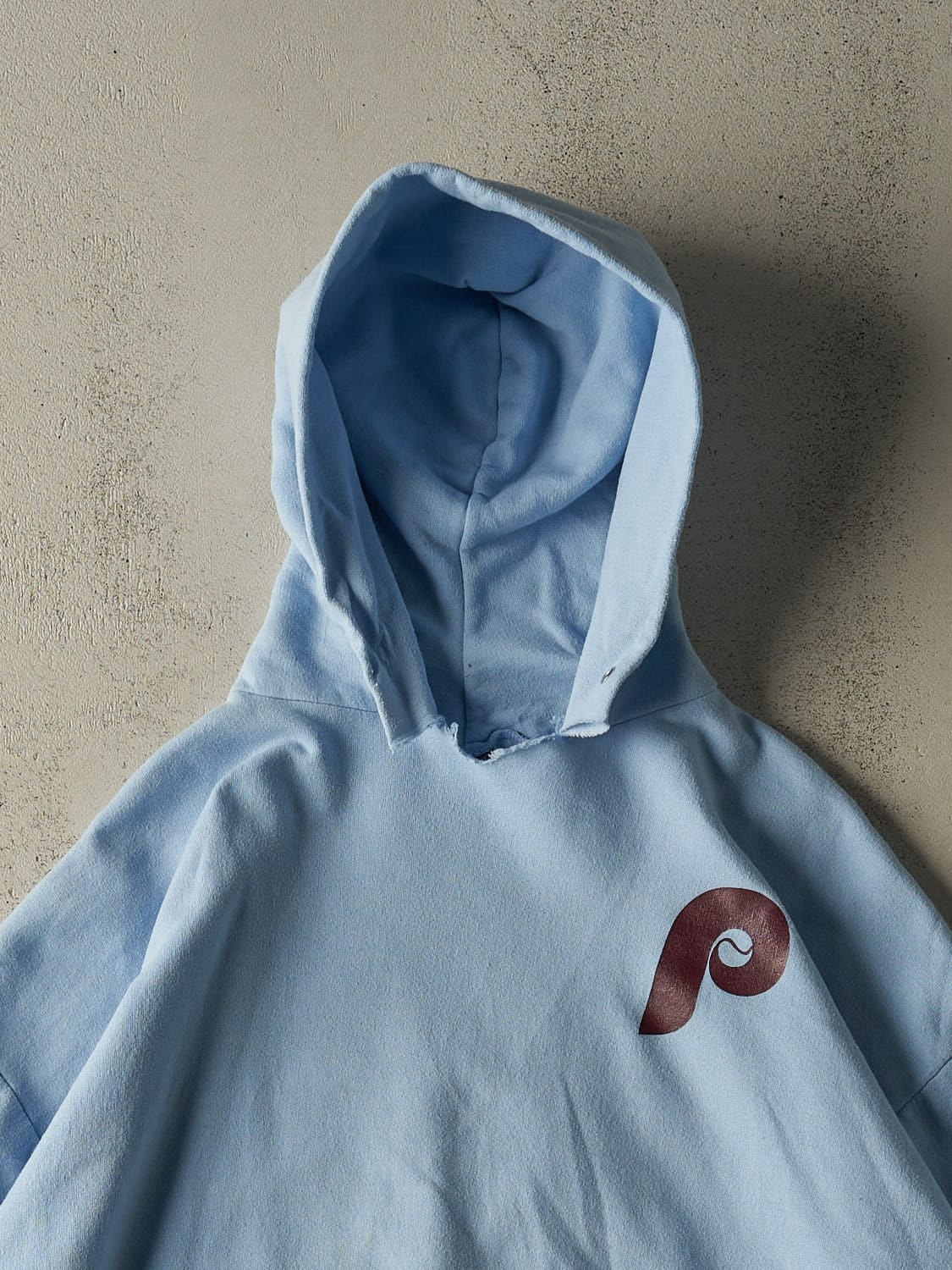 Vintage 08' Baby Blue Philadelphia Phillies World Champs Hoodie (XL)
