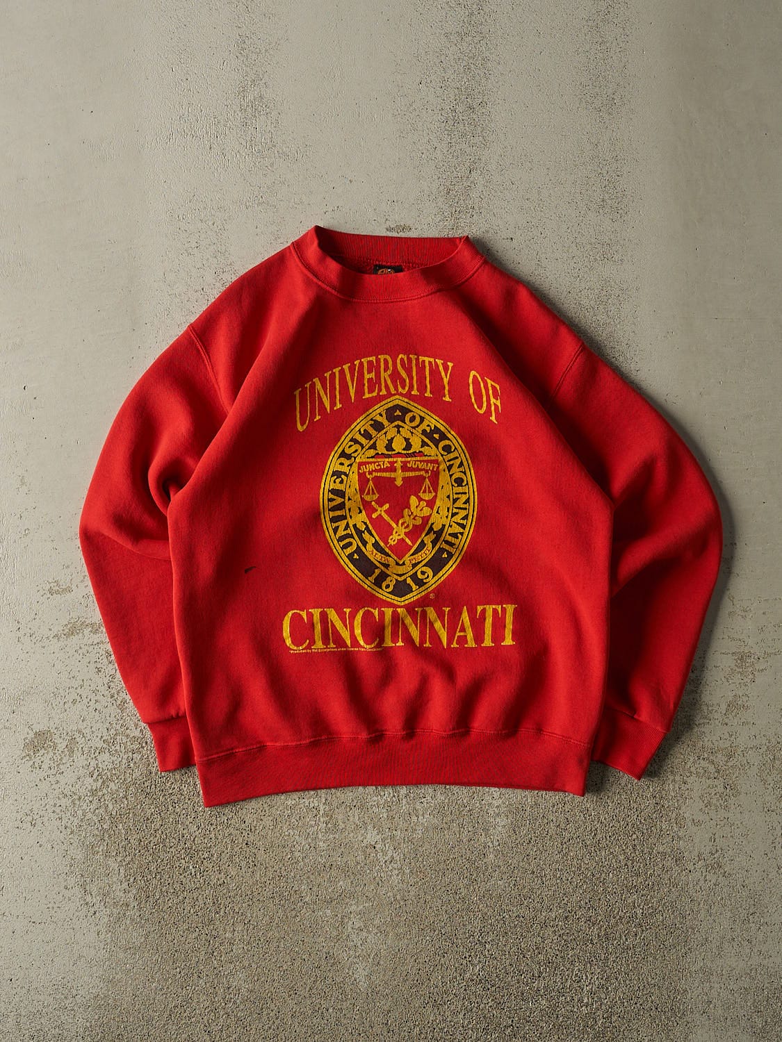 Vintage 80s Red University of Cincinnati Crewneck (M/L)
