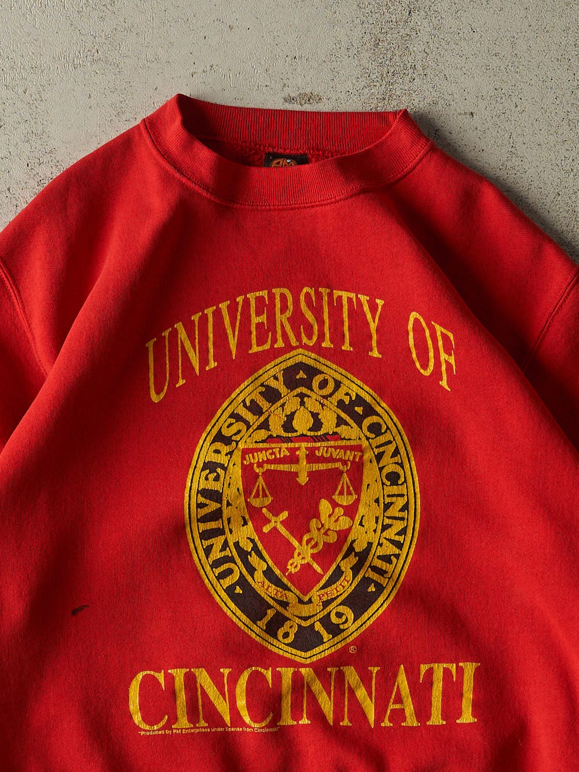 Vintage 80s Red University of Cincinnati Crewneck (M/L)