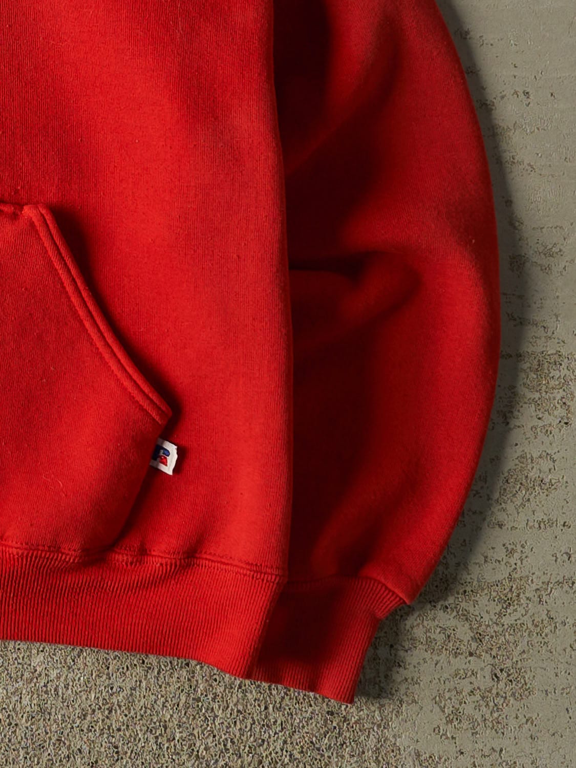 Vintage 80s Red Russell Athletic Jefferson Track Hoodie (S)